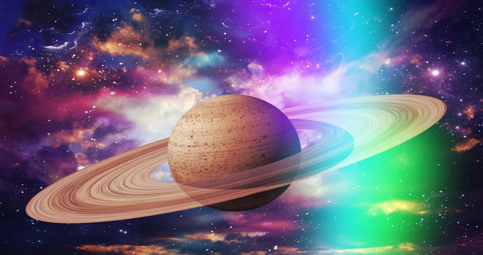 synastry saturn conjunct moon - saturn, planet, space