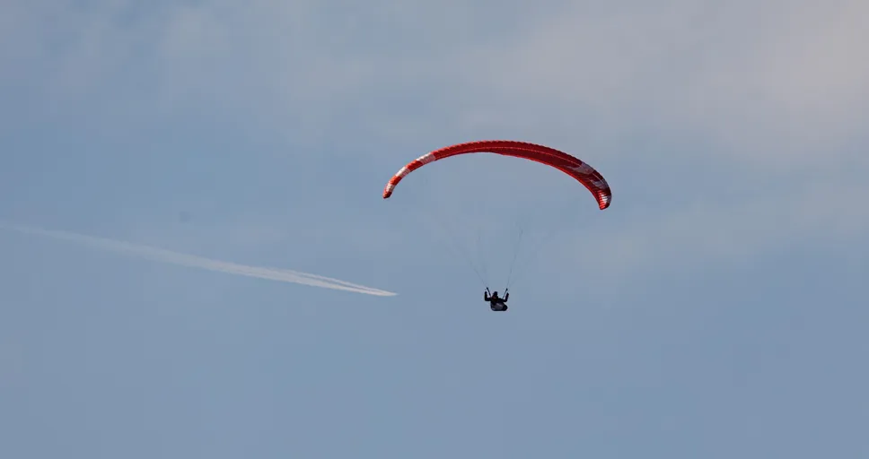 pisces descendant - paragliding, nature, falling